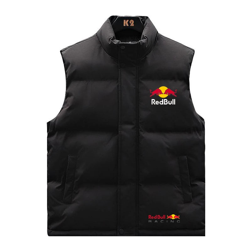 Red Bull Racing Off-Shoulder Puffer Jacket