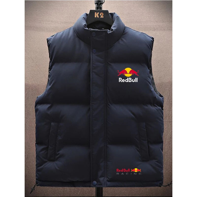 Red Bull Racing Off-Shoulder Puffer Jacket